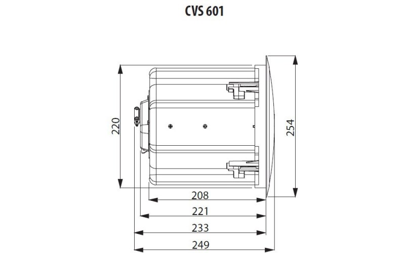TANNOY CVS 601 - потолочный громкоговоритель, 100Вт