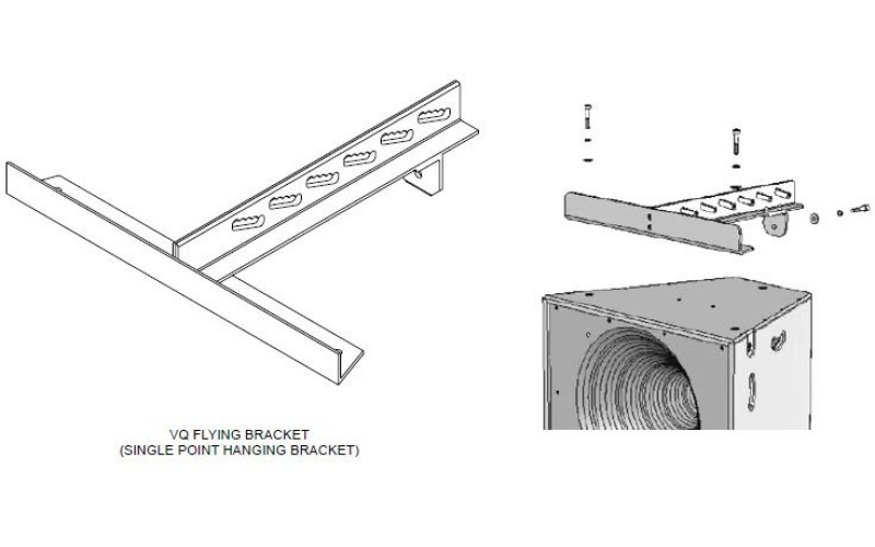 Tannoy FLYING BRACKET VQ Элемент подвеса для 1 ак. системы серии VQ.