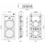 Tannoy IW 62DS-WH пассивная 3-полосная встраиваемая АС