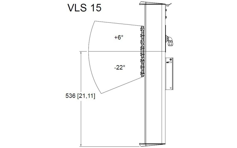 Tannoy VLS 15 EN54-WH звуковая колонна