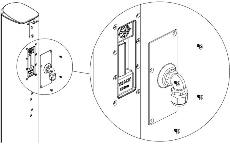 Tannoy VLS 7 EN54 звуковая колонна