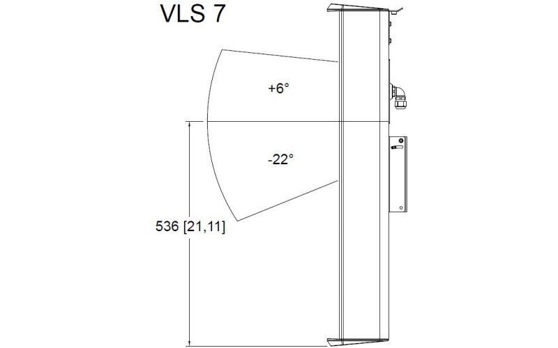 Tannoy VLS 7 EN54 звуковая колонна