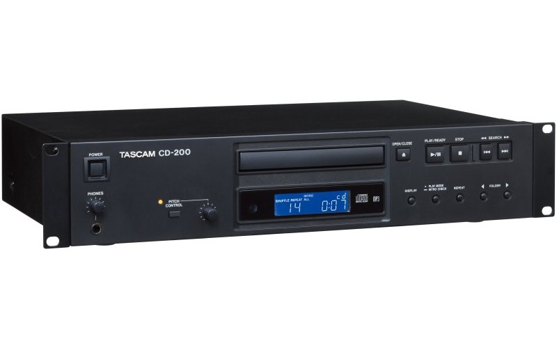 TASCAM CD-200 CD-плеер, MP3, WAV, CD, CD-R и CD-RW