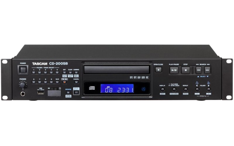 TASCAM CD-200SB CD-плеер 2U, SD, USB