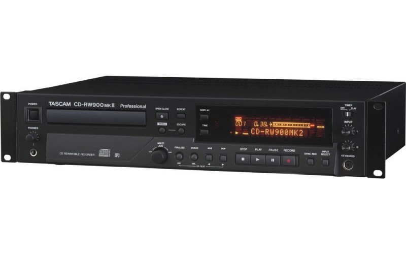 TASCAM CD-RW900MK2 профессиональный CD-рекордер с возможностью воспроизедения MP3