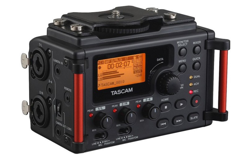 Tascam DR-60D MK2 многоканальный портативный аудио рекордер