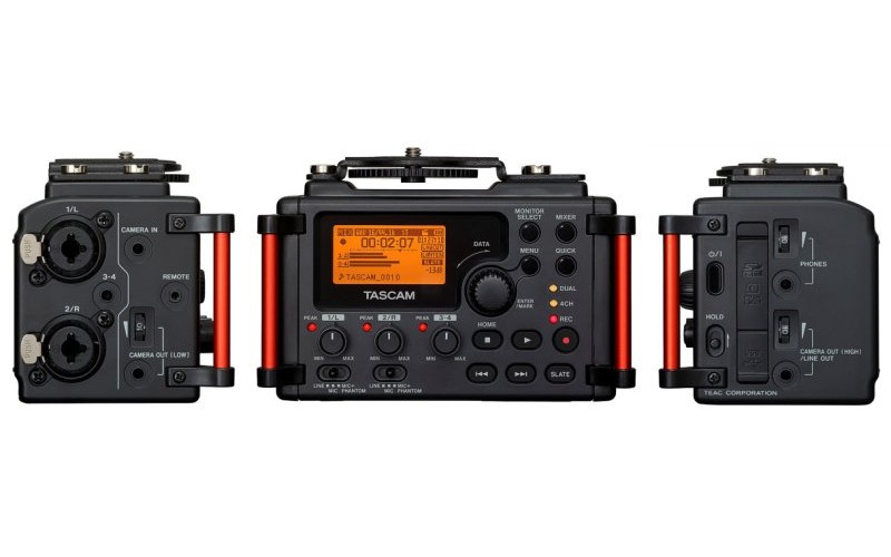Tascam DR-60D MK2 многоканальный портативный аудио рекордер