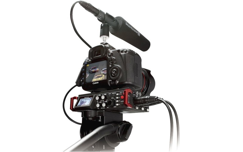 Tascam DR-701D портативный аудиорекордер для DSLR камер