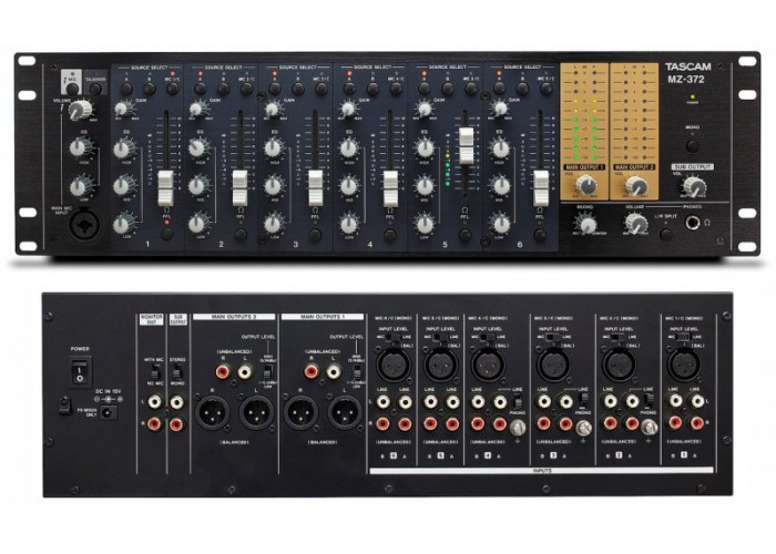 Tascam MZ-372 рэковый микшер