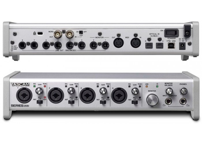 Tascam SERIES 208i USB аудио и MIDI интерфейс