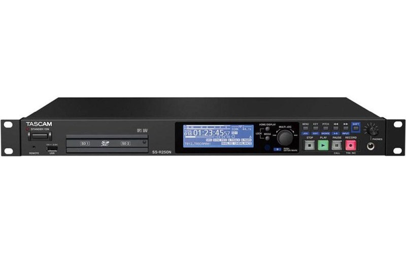 TASCAM SS-R250N двухканальный SD Card рекордер/проигрыватель для сетевых приложений