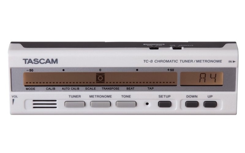 TASCAM TC-8 хроматический тюнер/метроном