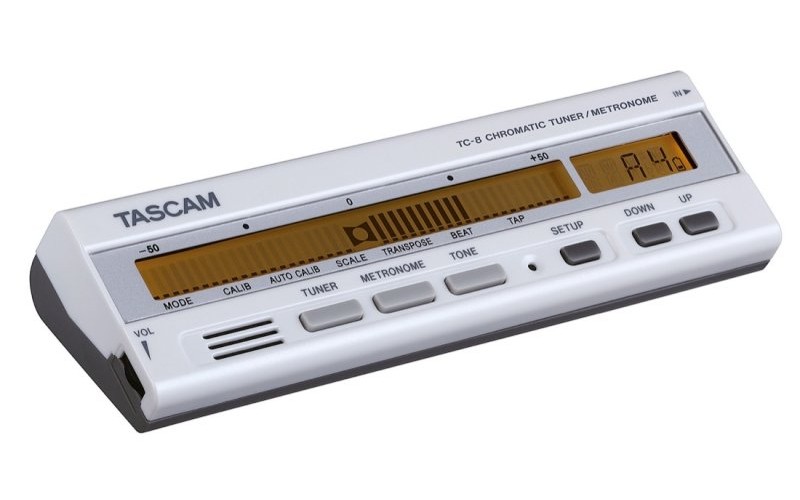 TASCAM TC-8 хроматический тюнер/метроном