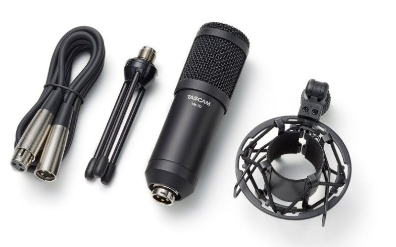 Tascam TM-70 динамический микрофон для подкаста