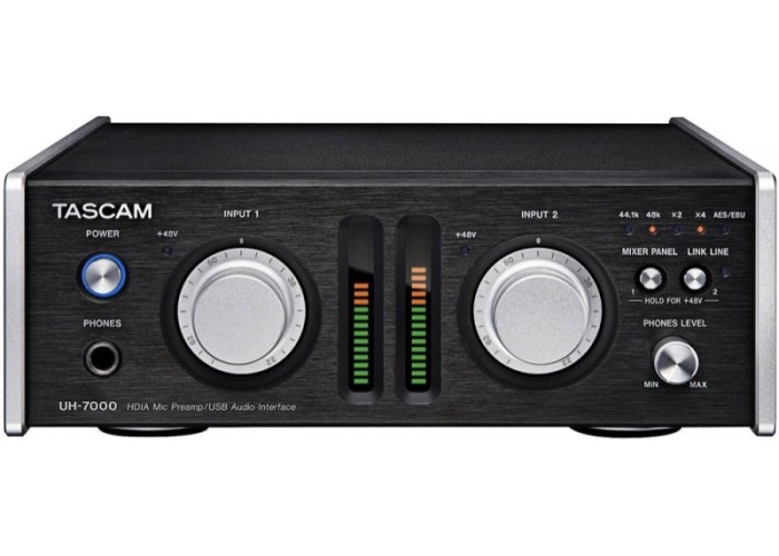 TASCAM UH-7000 2-канальный USB аудио интерфейс класса Hi End для платформ Windows и Mac