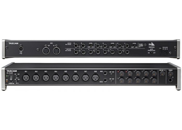 Tascam US-16x08 рэковый USB аудио интерфейс