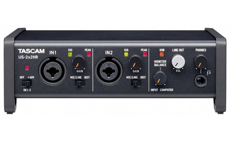 Tascam US-2x2HR USB аудио интерфейс