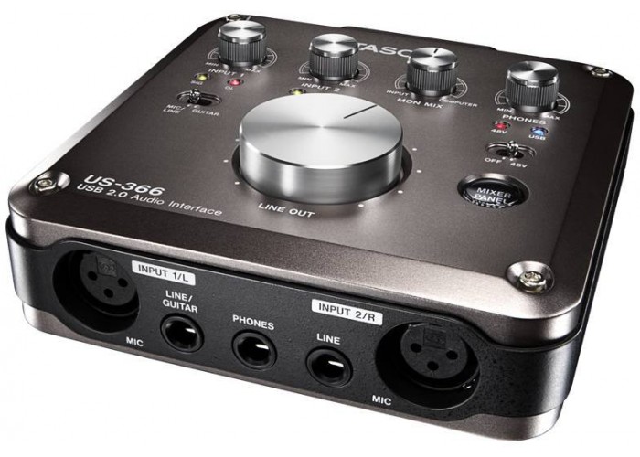 TASCAM US-366 цифровой USB аудио MIDI интерфейс