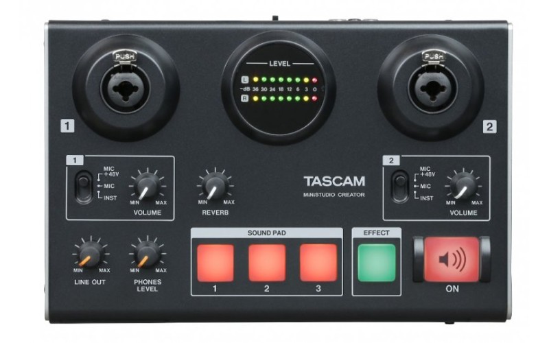 Tascam US-42B USB аудио интерфейс и контроллер