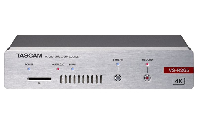 Tascam VS-R265 4K/UHD профессиональный потоковый кодер