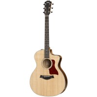 TAYLOR 214ce-K DLX 200 Series Deluxe - электроакустическая гитара Grand Auditorium, кейс
