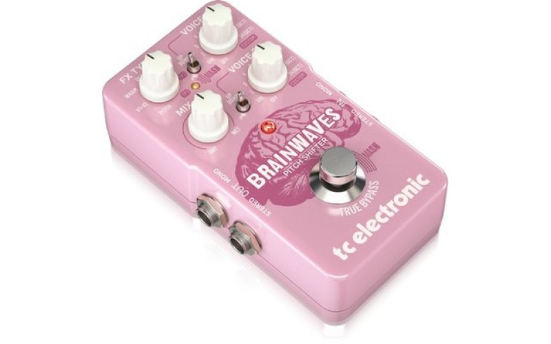 TC ELECTRONIC BRAINWAVES PITCH SHIFTER - гитарный педальный полифонический питч-шифтер