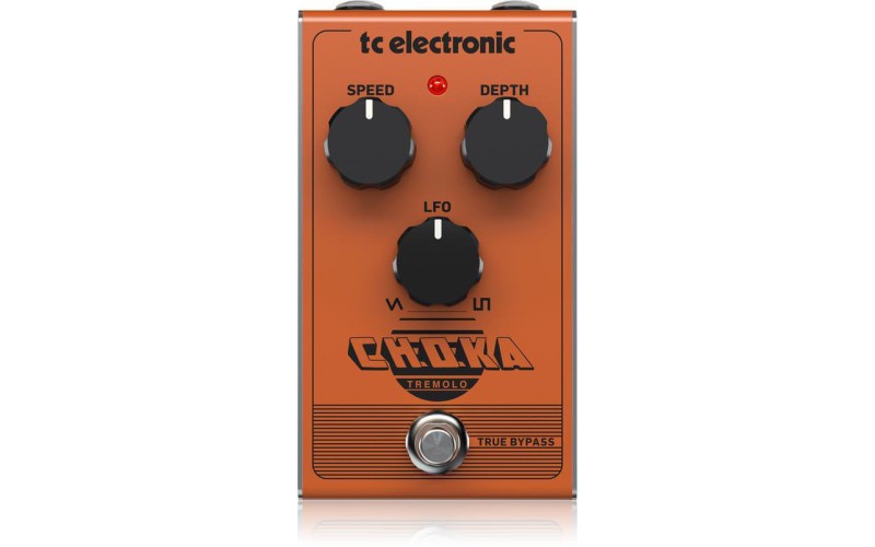 TC ELECTRONIC CHOKA TREMOLO напольная педаль эффекта тремоло