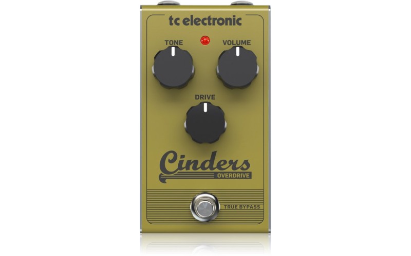 TC ELECTRONIC CINDERS OVERDRIVE - гитарная педаль эффектов овердрайв