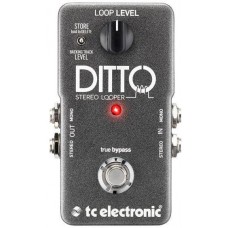 TC ELECTRONIC DITTO STEREO LOOPER педаль стерео лупер для гитары, запись до 5 минут