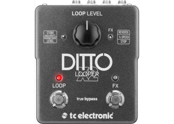 TC ELECTRONIC DITTO X2 LOOPER педаль эффектов стерео лупер