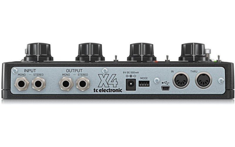 TC ELECTRONIC DITTO X4 LOOPER - педаль эффекта двойного стерео лупера