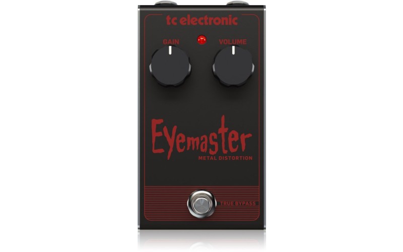 TC ELECTRONIC EYEMASTER METAL DISTORTION - гитарная педаль эффекта дисторшн