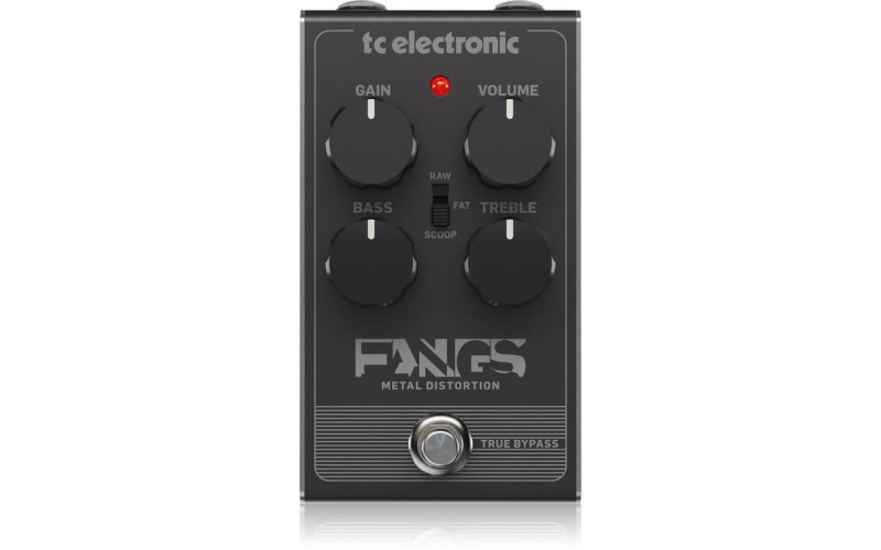 TC ELECTRONIC FANGS METAL DISTORTION напольная педаль эффекта дисторшн