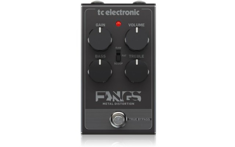 TC ELECTRONIC FANGS METAL DISTORTION напольная педаль эффекта дисторшн