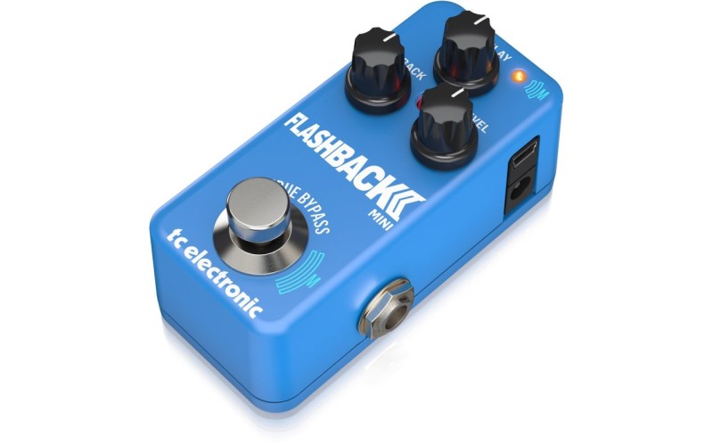 TC ELECTRONIC FLASHBACK 2 MINI DELAY - гитарная педаль в уменьшенном корпусе, дилей