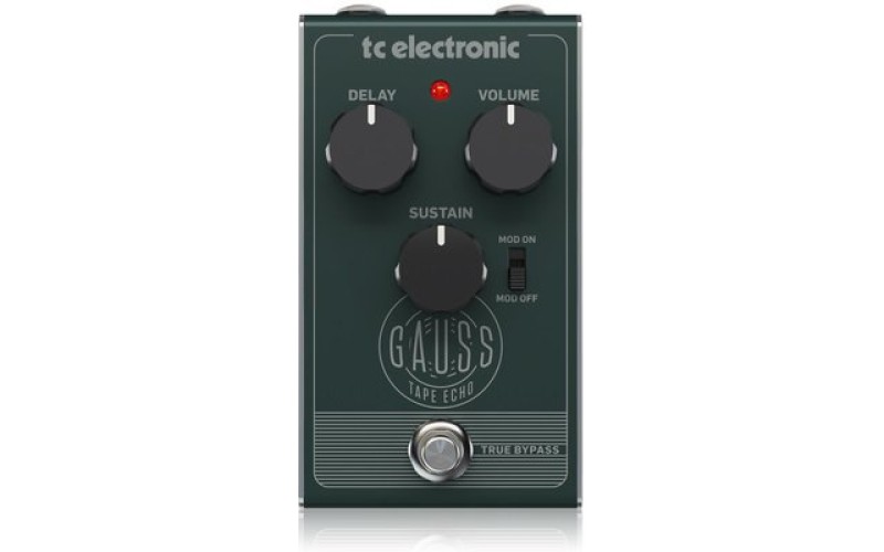 TC ELECTRONIC GAUSS TAPE ECHO - гитарная педаль, эффект дилей
