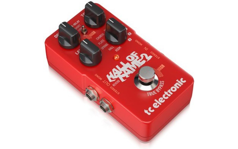 TC Electronic Hall of Fame 2 Reverb напольная гитарная педаль эффекта реверберации
