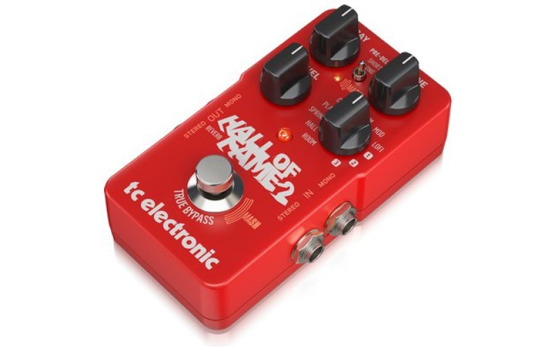TC Electronic Hall of Fame 2 Reverb напольная гитарная педаль эффекта реверберации