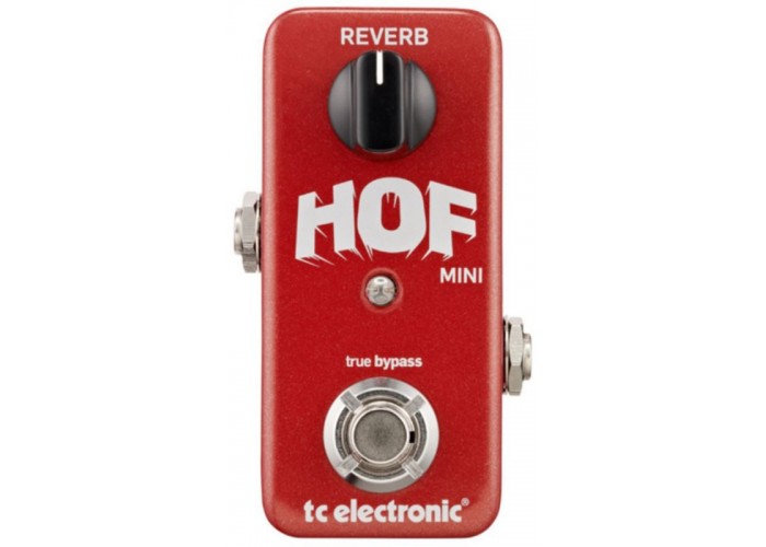 TC ELECTRONIC Hall of Fame MIni Reverb гитарная педаль эффекта реверберации