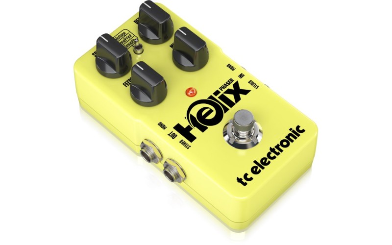 TC ELECTRONIC HELIX PHASER гитарная педаль, фазер, холодный байпасс (True bypass), технология TonePr
