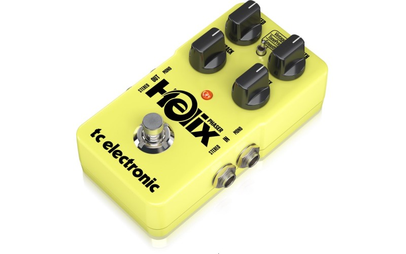 TC ELECTRONIC HELIX PHASER гитарная педаль, фазер, холодный байпасс (True bypass), технология TonePr