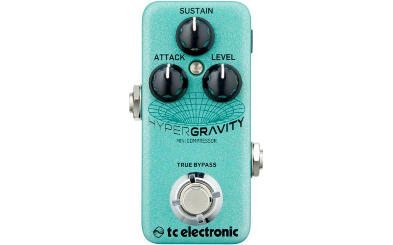 TC Electronic Hypergravity Mini Compressor напольная гитарная педаль эффекта компрессор