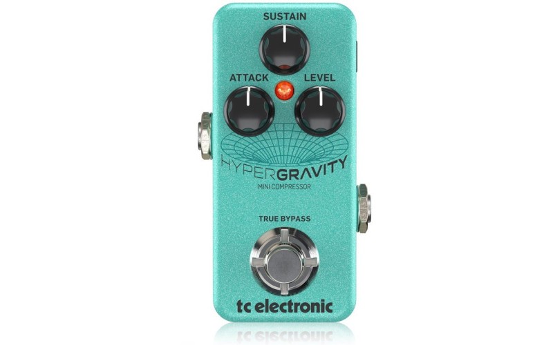 TC Electronic Hypergravity Mini Compressor напольная гитарная педаль эффекта компрессор