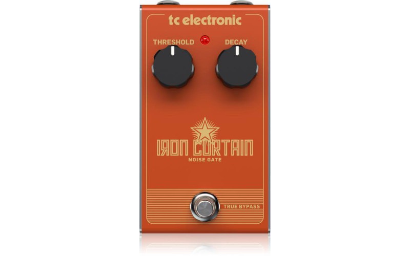 TC ELECTRONIC IRON CURTAIN NOISE GATE напольная гитарная педаль эффекта шумоподавления