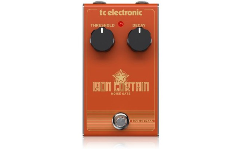 TC ELECTRONIC IRON CURTAIN NOISE GATE напольная гитарная педаль эффекта шумоподавления