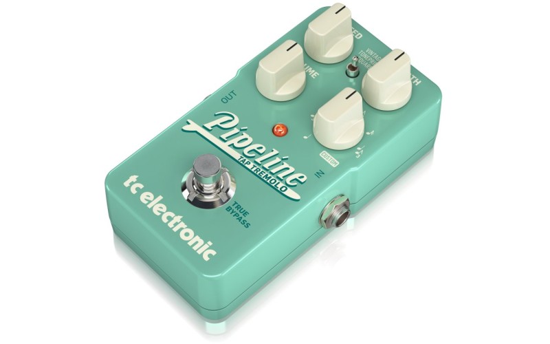 TC ELECTRONIC PIPELINE TAP TREMOLO - гитарная педаль эффекта тремоло