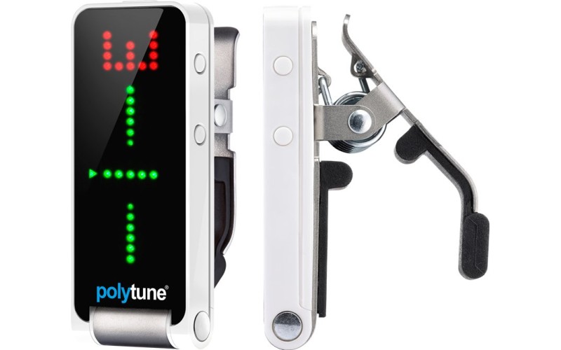 TC ELECTRONIC PolyTune Clip полифонический тюнер-прищепка, цвет серебристый