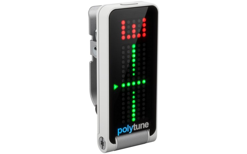 TC ELECTRONIC PolyTune Clip полифонический тюнер-прищепка, цвет серебристый