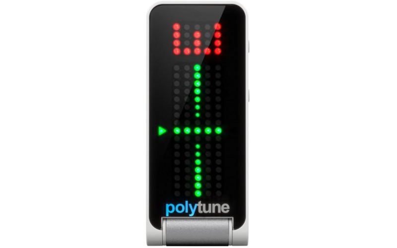 TC ELECTRONIC PolyTune Clip полифонический тюнер-прищепка, цвет серебристый