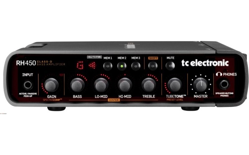 TC ELECTRONIC RH450 усилитель для бас-гитары 450 ватт